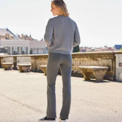 Damen NKD Damen-Jeans mit elastischem Taillenbund