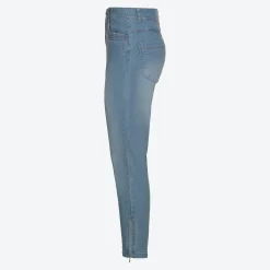 Damen NKD Damen-Jeans mit Reißverschluss am Beinende, -COMO