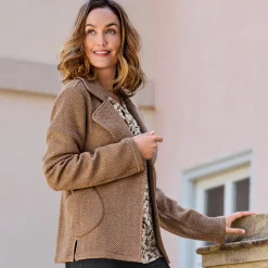 Damen NKD Damen-Jersey-Blazer mit Viskose