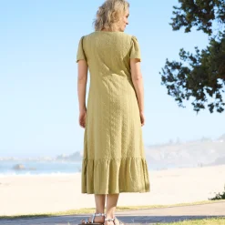 Damen NKD Damen-Kleid mit Jacquard-Muster