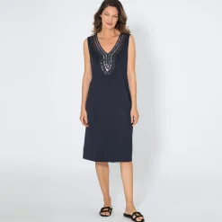 Damen NKD Damen-Kleid mit Paillettenapplikation