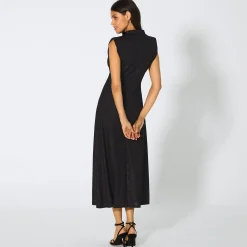 Damen NKD Damen-Kleid mit seitlicher Raffung