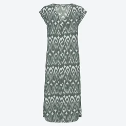 Damen NKD Damen-Kleid mit V-Ausschnitt