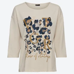 Damen NKD Damen-Langarmshirt aus Baumwolle