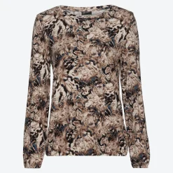 Damen NKD Damen-Langarmshirt mit elastischen Bündchen