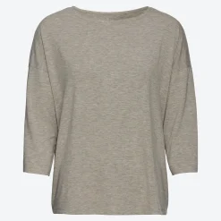 Damen NKD Damen-Langarmshirt mit Lurex-Effektgarn