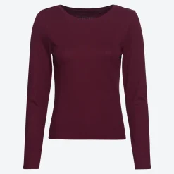 Damen NKD Damen-Langarmshirt mit Ripp-Struktur