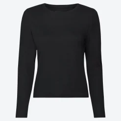 Damen NKD Damen-Langarmshirt mit Ripp-Struktur