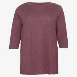 Damen NKD Damen-Langarmshirt mit U-Boot-Ausschnitt, große Größen