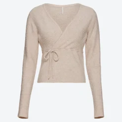 Damen NKD Damen-Langarmshirt mit Waffelstruktur