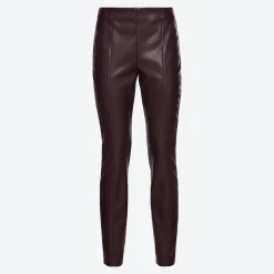 Damen NKD Damen-Leggings in Kunstleder-Optik