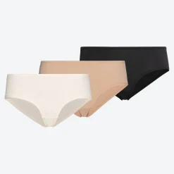 Damen NKD Damen-Minislip mit Mikrofaser, -Sara, 3er-Pack
