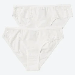 Damen NKD Damen-Minislip mit Spitze, 2er-Pack