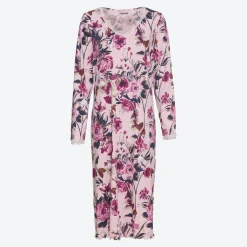 Damen NKD Damen-Nachthemd mit Allover-Print