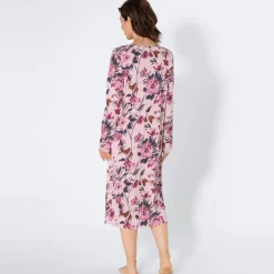 Damen NKD Damen-Nachthemd mit Allover-Print