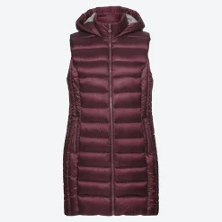 Damen NKD Damen-Outdoor-Langweste in glänzendem Design