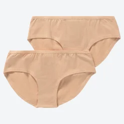 Damen NKD Damen-Panty mit flachem Saum, 2er-Pack
