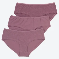 Damen NKD Damen-Panty mit Mustermix, 3er-Pack