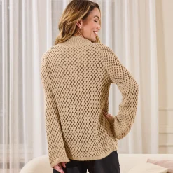 Damen NKD Damen-Pullover aus Mohair-Imitat