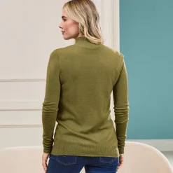 Damen NKD Damen-Pullover in Cashmere-Like-Qualität