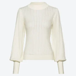 Damen NKD Damen-Pullover mit Ajourmuster