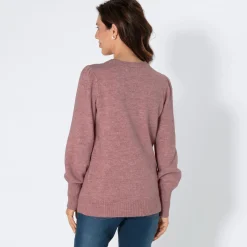 Damen NKD Damen-Pullover mit Ajour-Muster