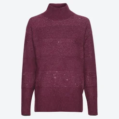 Damen NKD Damen-Pullover mit Glitzerfäden