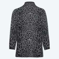 Damen NKD Damen-Pullover mit Jacquard-Leo-Muster