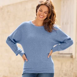 Damen NKD Damen-Pullover mit Jaquardstruktur
