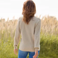 Damen NKD Damen-Pullover mit Jaquardstruktur