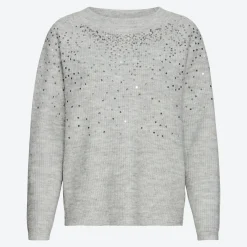 Damen NKD Damen-Pullover mit Pailletten