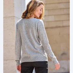 Damen NKD Damen-Pullover mit RWS-zertifizierter Wolle
