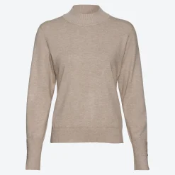 Damen NKD Damen-Pullover mit Stehkragen