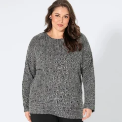 Damen NKD Damen-Pullover mit Viskose, große Größen