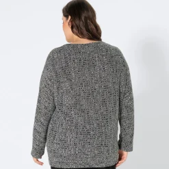 Damen NKD Damen-Pullover mit Viskose, große Größen