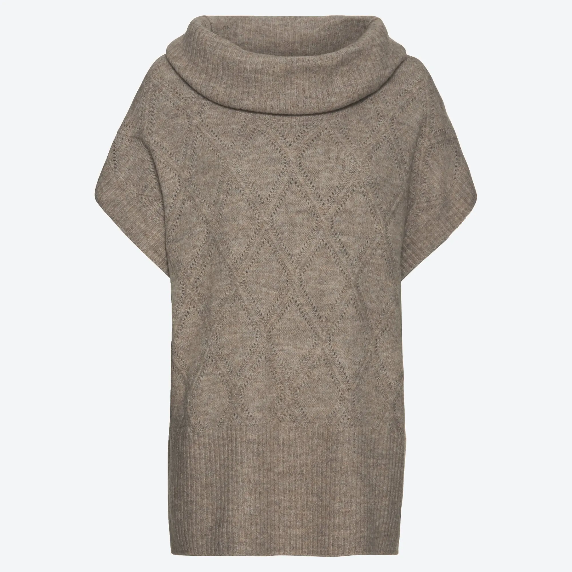 Damen NKD Damen-Pullunder mit Rollkragen