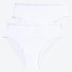 Damen NKD Damen-Rioslip mit modernem Bund, 2er-Pack