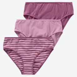 Damen NKD Damen-Rioslip mit verschiedenen Designs, 3er-Pack