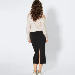 Damen NKD Damen-Rock mit Schlitz hinten