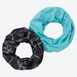 Damen NKD Damen-Schal in verschiedenen Designs, 2er-Pack