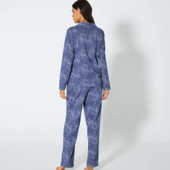 Damen NKD Damen-Schlafanzug mit All-Over-Muster