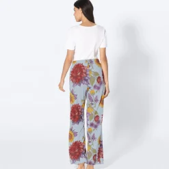 Damen NKD Damen-Schlafanzug-Hose mit Blumen-Muster