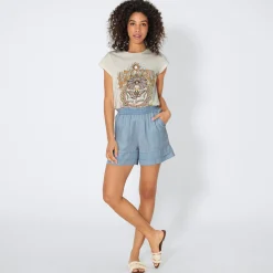 Damen NKD Damen-Shorts aus Lyocell