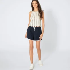 Damen NKD Damen-Shorts mit Besatz