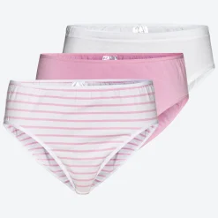 Damen NKD Damen-Slip in frischen Farben, 3er-Pack