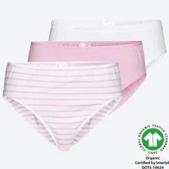Damen NKD Damen-Slip in frischen Farben, 3er-Pack