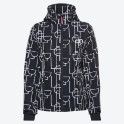 Damen NKD Damen-Softshell-Jacke mit abnehmbarer Kapuze