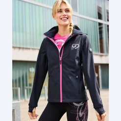 Damen NKD Damen-Softshelljacke mit abnehmbarer Kapuze