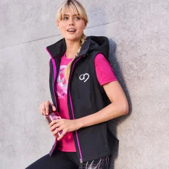 Damen NKD Damen-Softshelljacke mit abnehmbarer Kapuze
