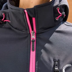 Damen NKD Damen-Softshelljacke mit abnehmbarer Kapuze